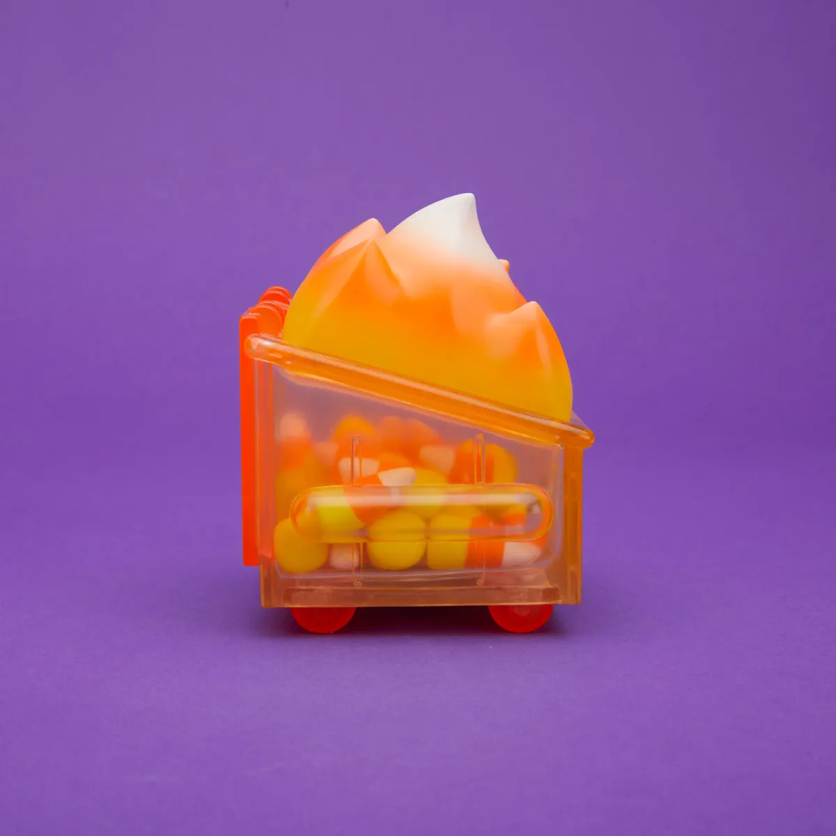 100% Soft - "Candy Corn Dumpster Fire" Vinyl Figure