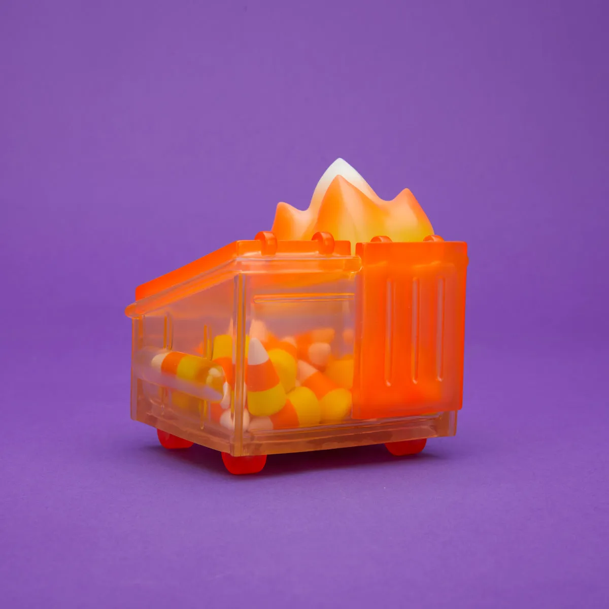 100% Soft - "Candy Corn Dumpster Fire" Vinyl Figure