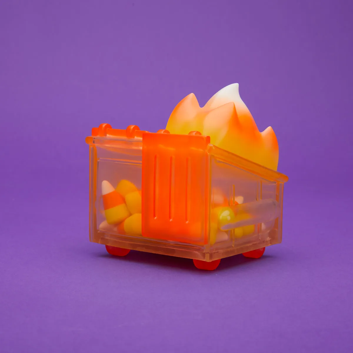 100% Soft - "Candy Corn Dumpster Fire" Vinyl Figure