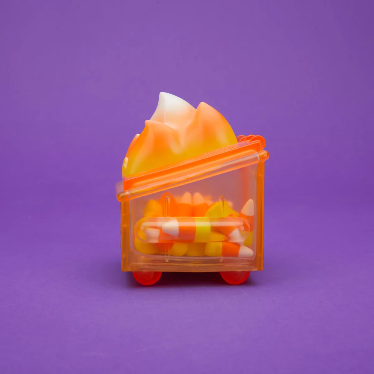 100% Soft - "Candy Corn Dumpster Fire" Vinyl Figure