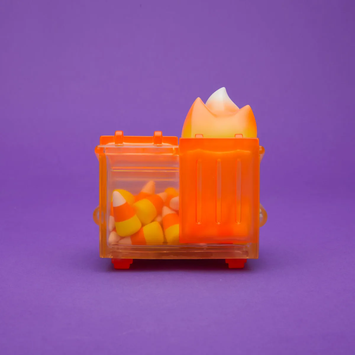 100% Soft - "Candy Corn Dumpster Fire" Vinyl Figure