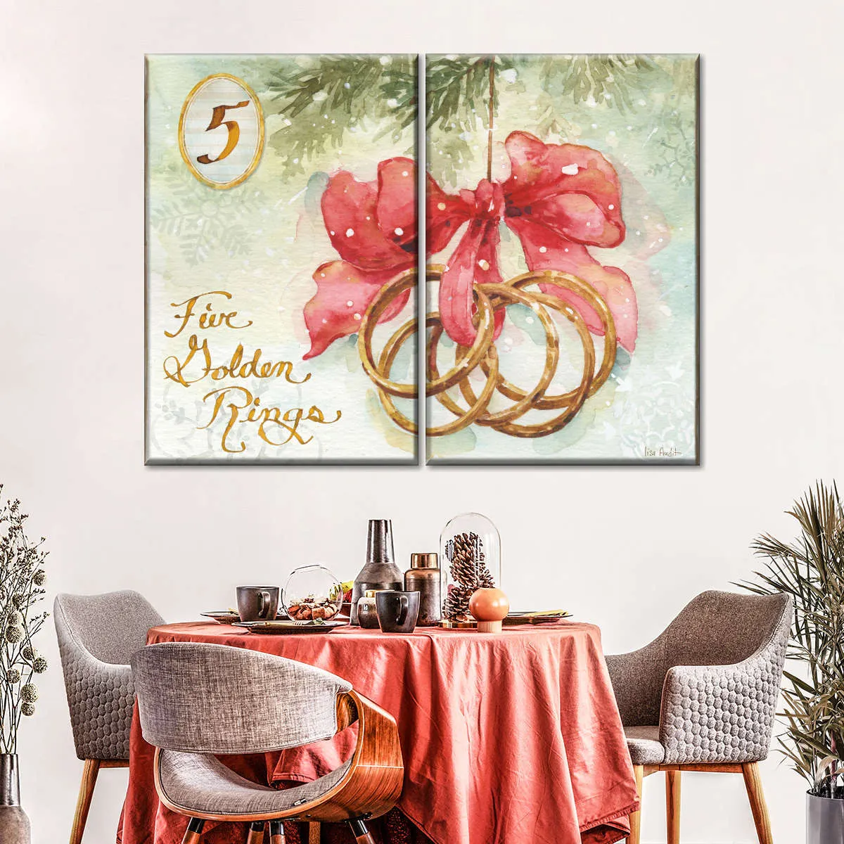 12 Days Of Christmas V Wall Art