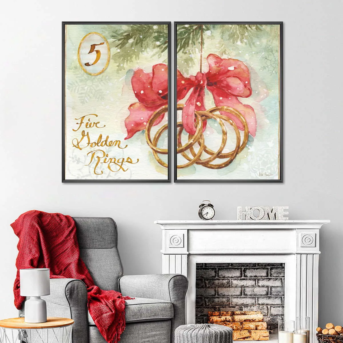 12 Days Of Christmas V Wall Art