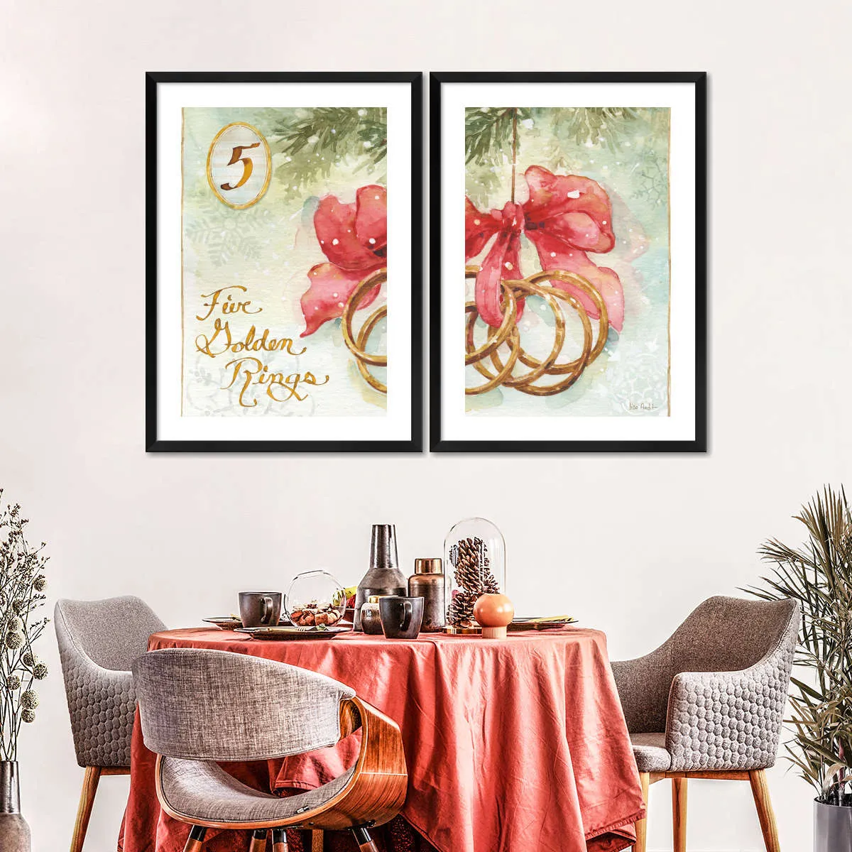 12 Days Of Christmas V Wall Art