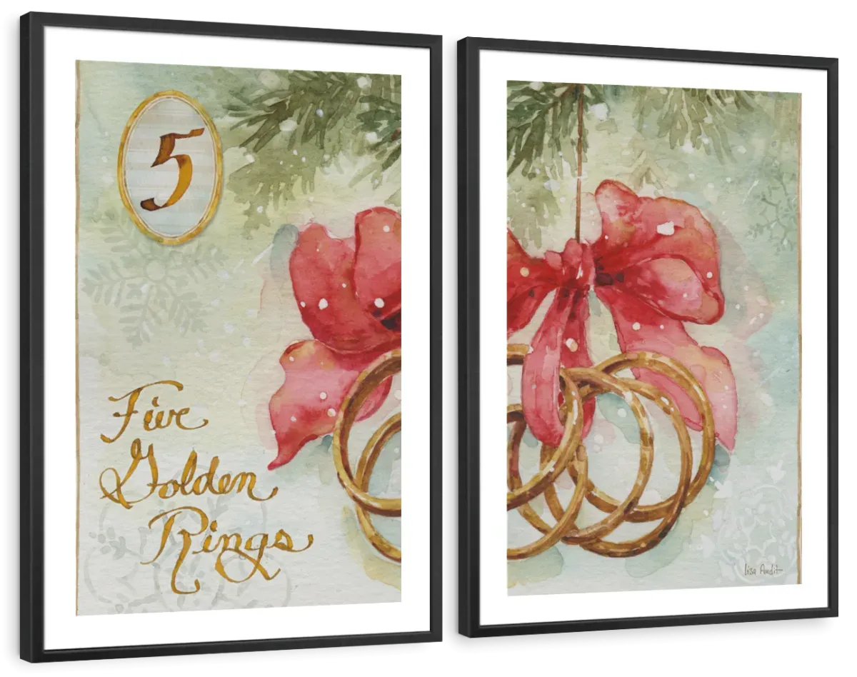 12 Days Of Christmas V Wall Art