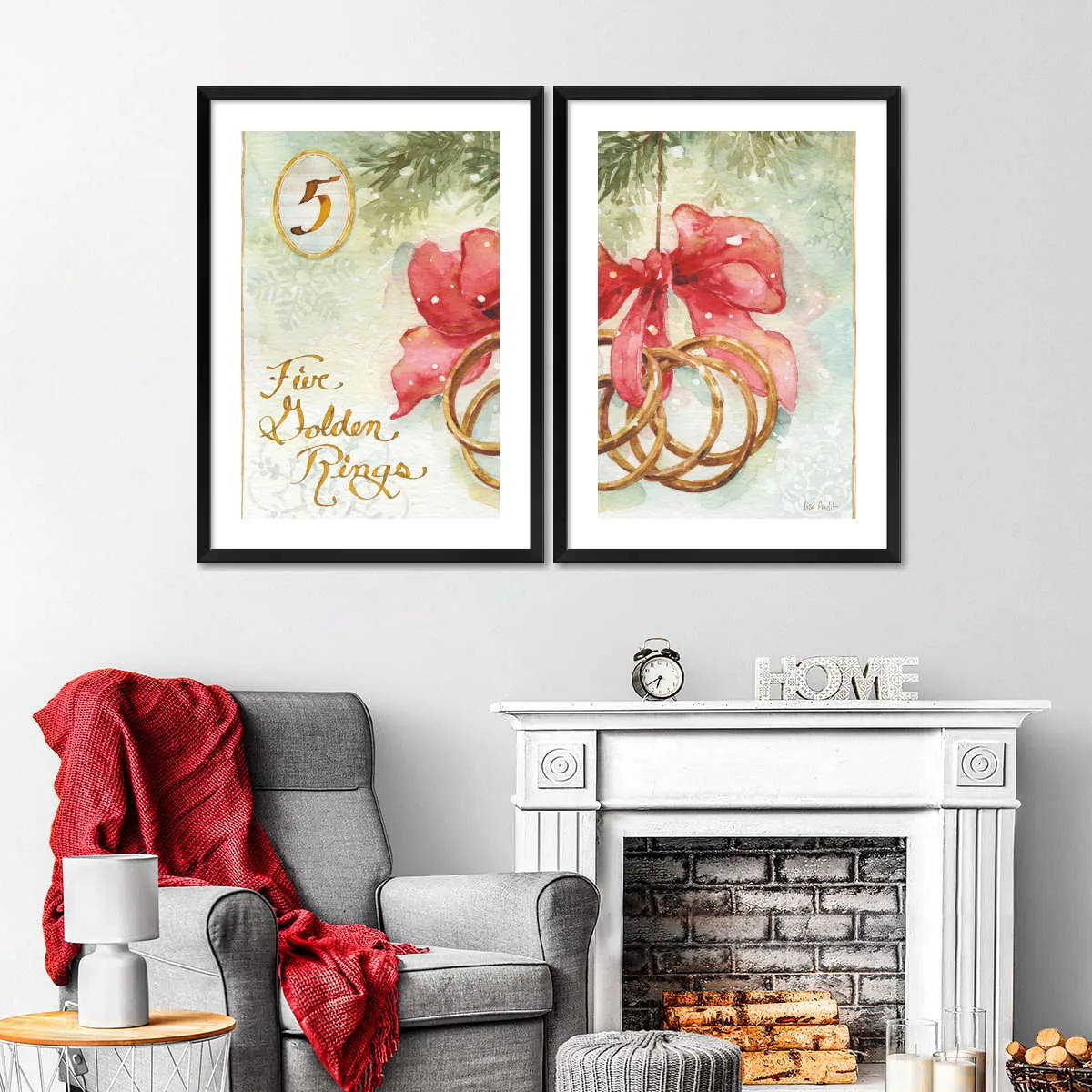 12 Days Of Christmas V Wall Art