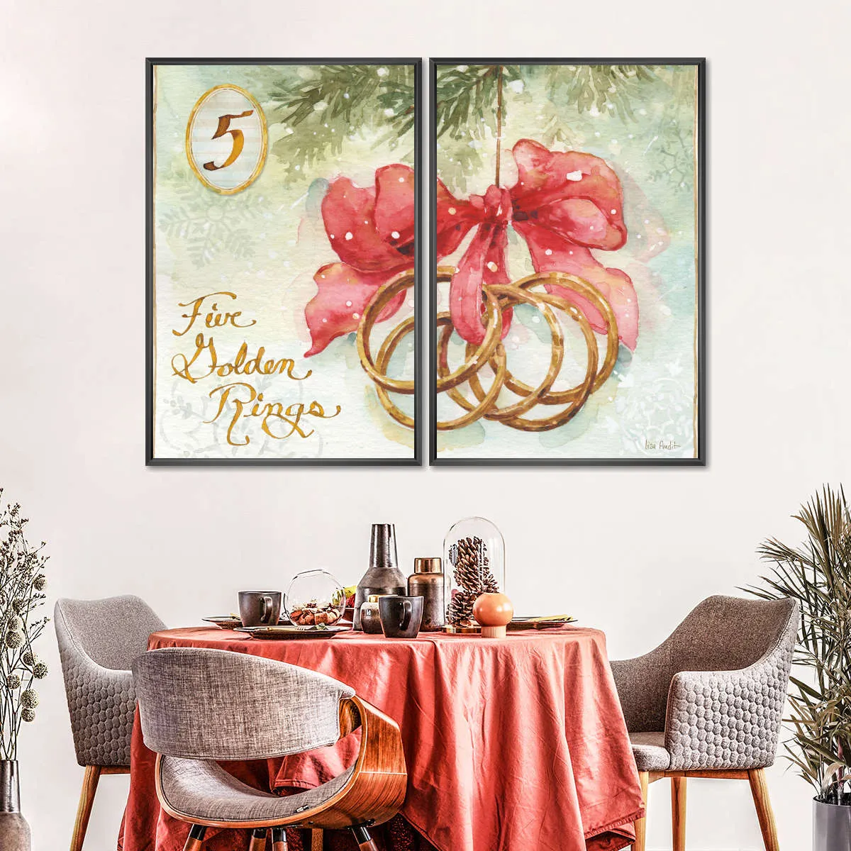 12 Days Of Christmas V Wall Art