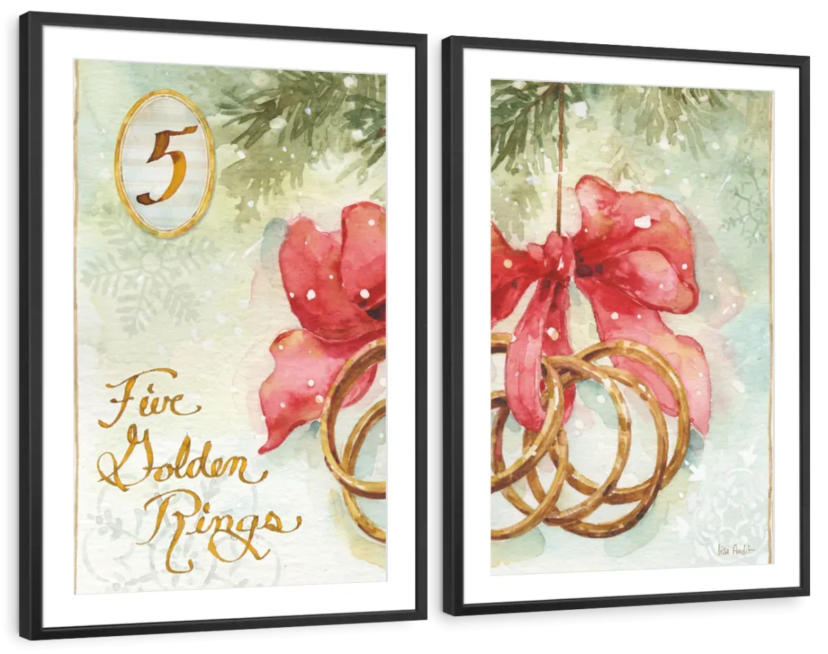 12 Days Of Christmas V Wall Art