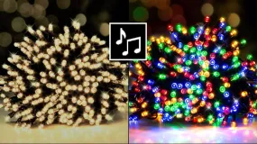 250 LED Musical Fairy Lights 2 Asst