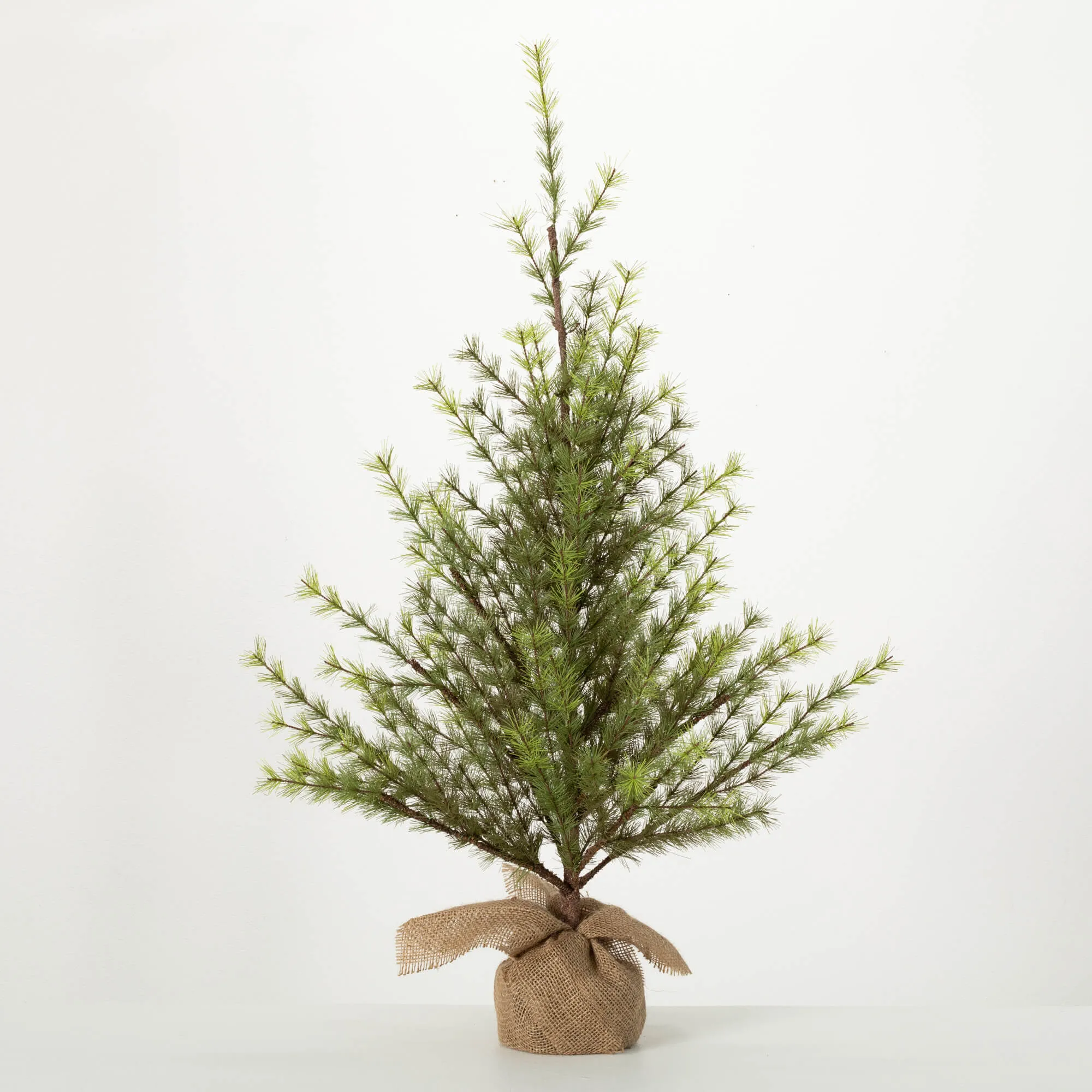 37"H Sullivans Chartreuse Pine Tree, Green