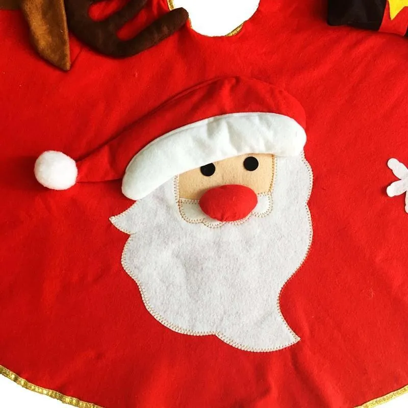 3D Santa Claus Christmas Tree Dress