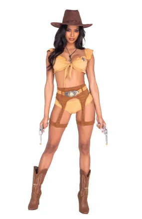 5012 - 4pc Wild & Sexy West Costume