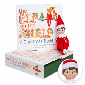 A Christmas Tradition Book With Light Skin Tone Boy Elf