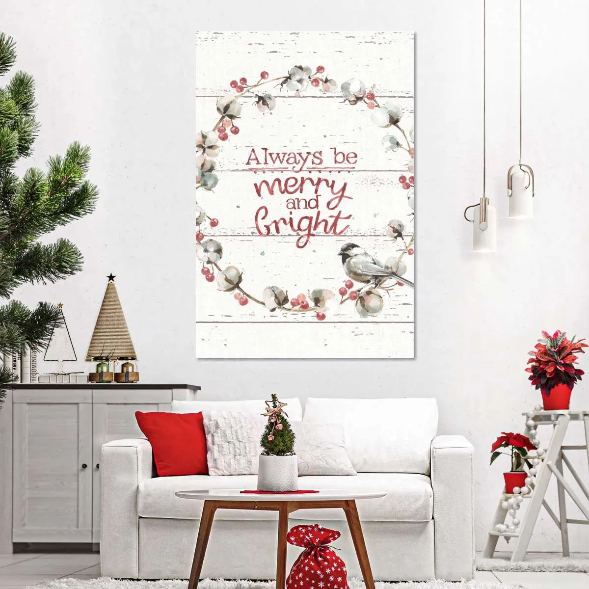 A Christmas Weekend V Shiplap Wall Art