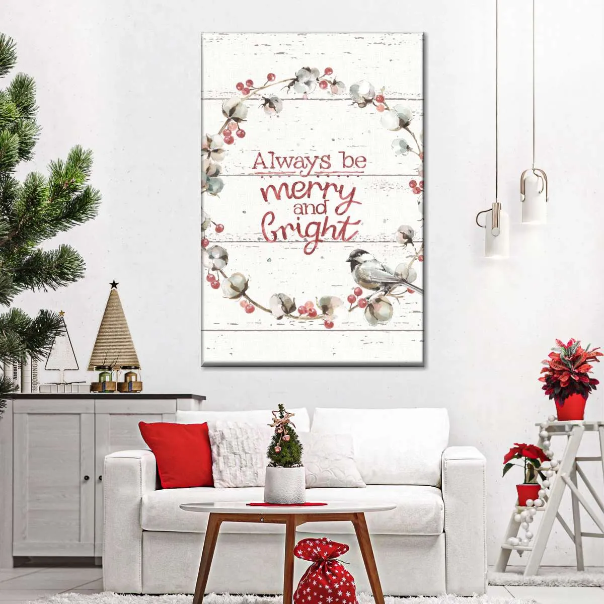 A Christmas Weekend V Shiplap Wall Art