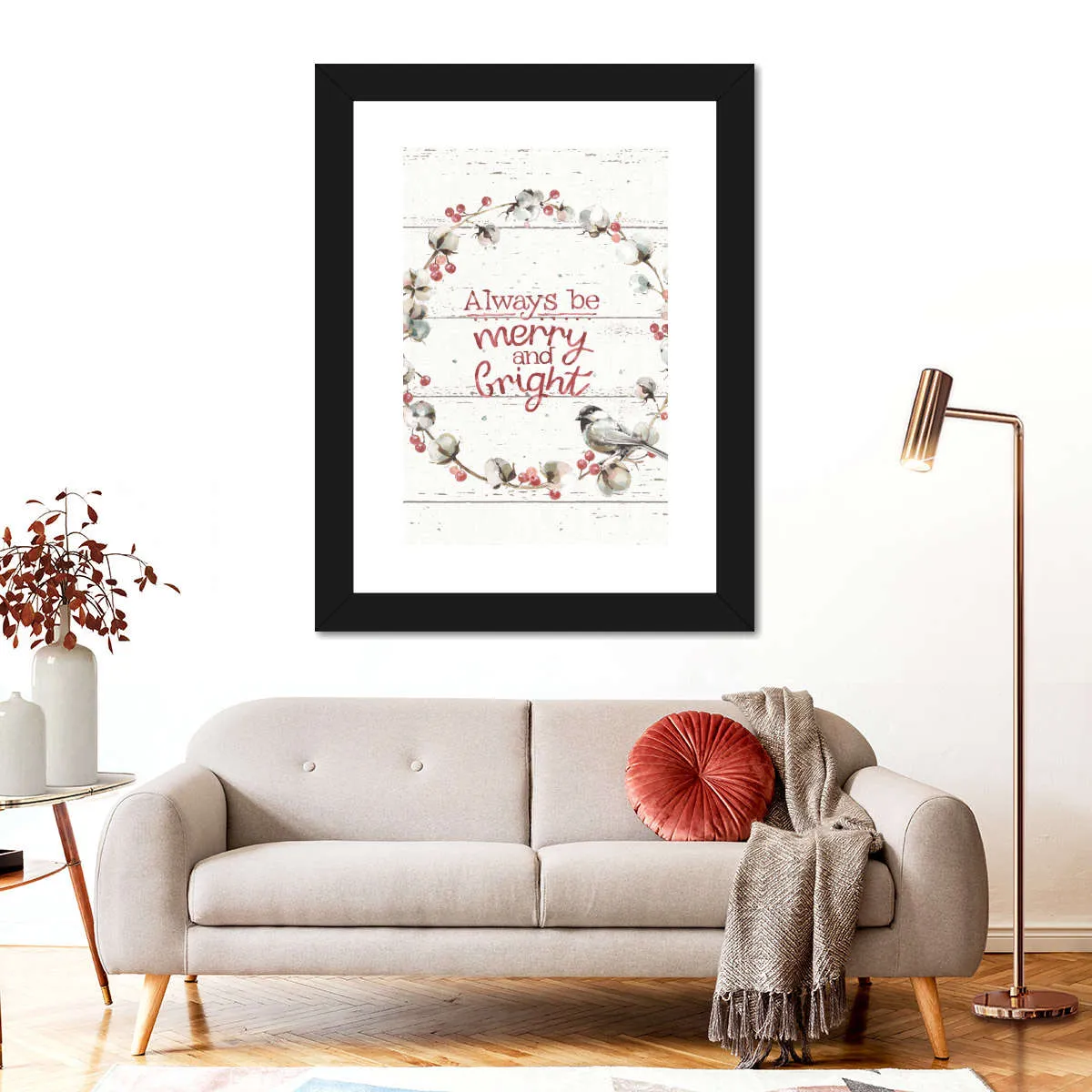 A Christmas Weekend V Shiplap Wall Art