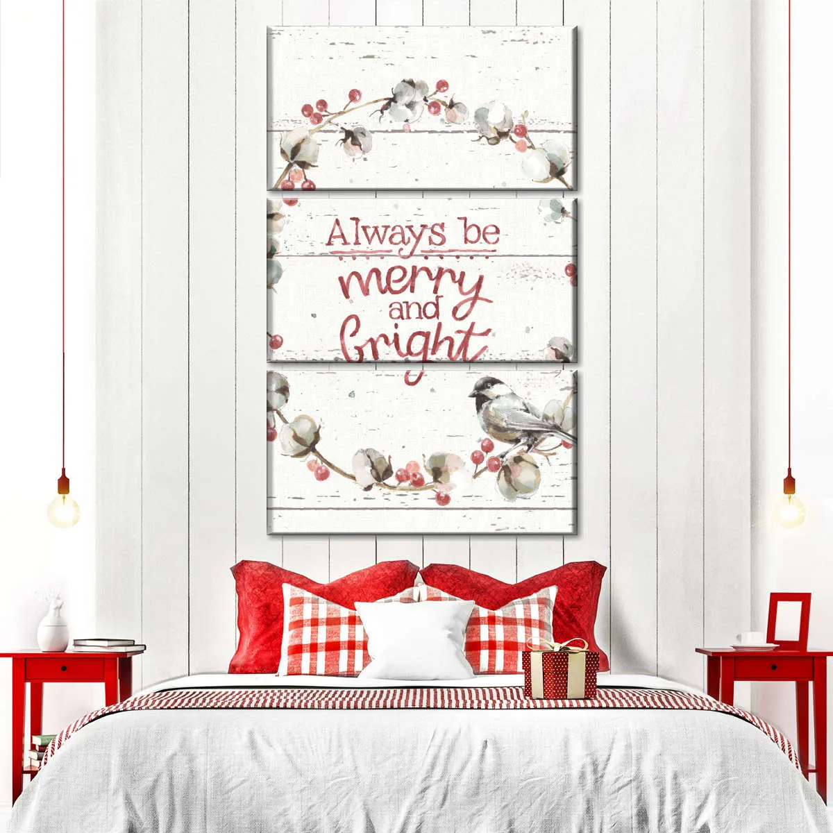 A Christmas Weekend V Shiplap Wall Art