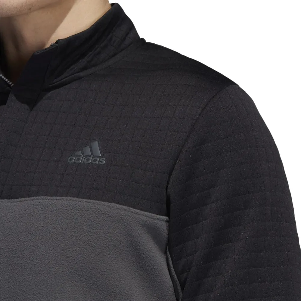 adidas DWR 22 Block 1/4 Zip Pullover - Black/Grey Six