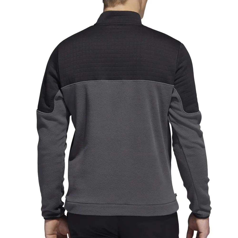 adidas DWR 22 Block 1/4 Zip Pullover - Black/Grey Six