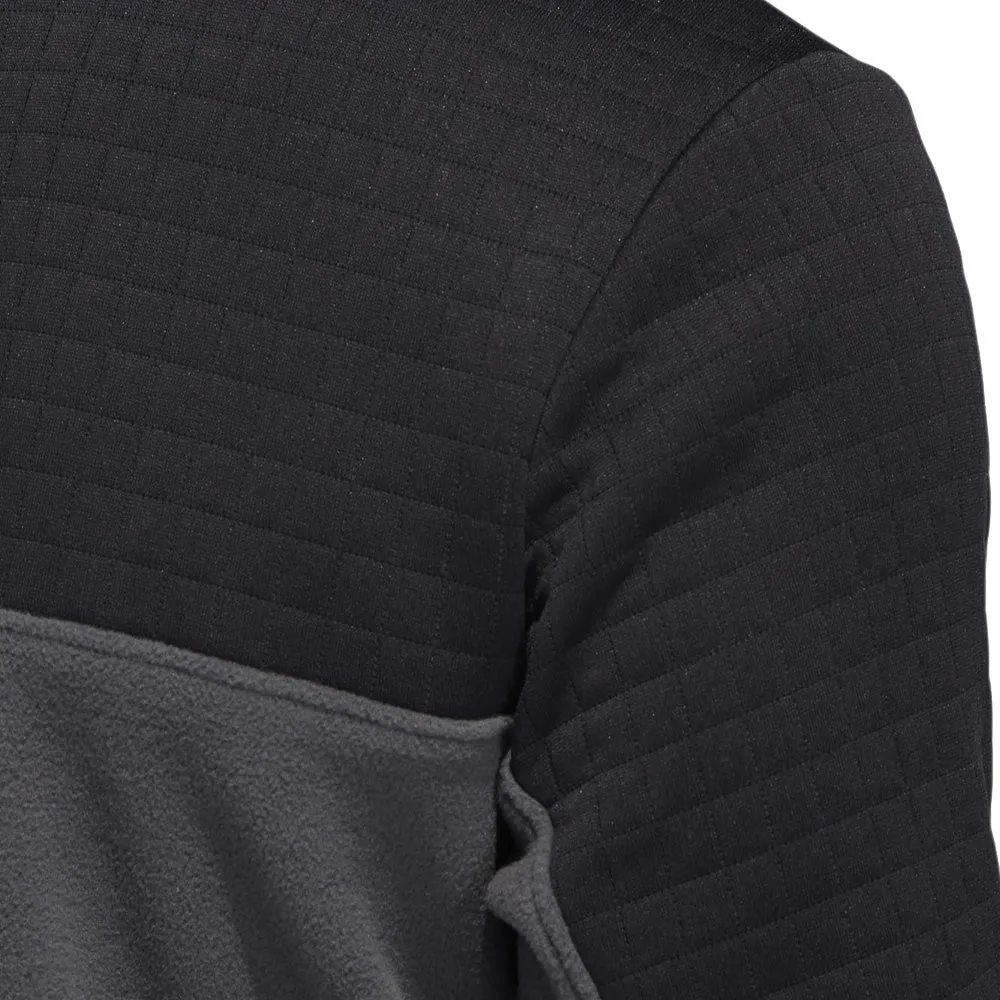 adidas DWR 22 Block 1/4 Zip Pullover - Black/Grey Six