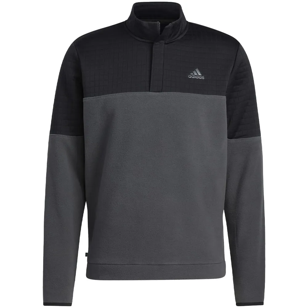 adidas DWR 22 Block 1/4 Zip Pullover - Black/Grey Six