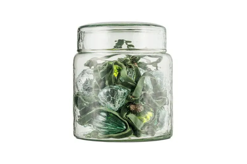 Adisa Bauble Jar - Mixed Green & Clear (Set of 16)