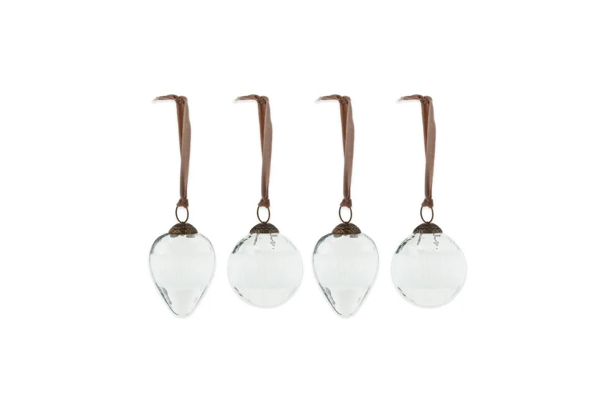 Anara Etched Bauble - (Set of 4)