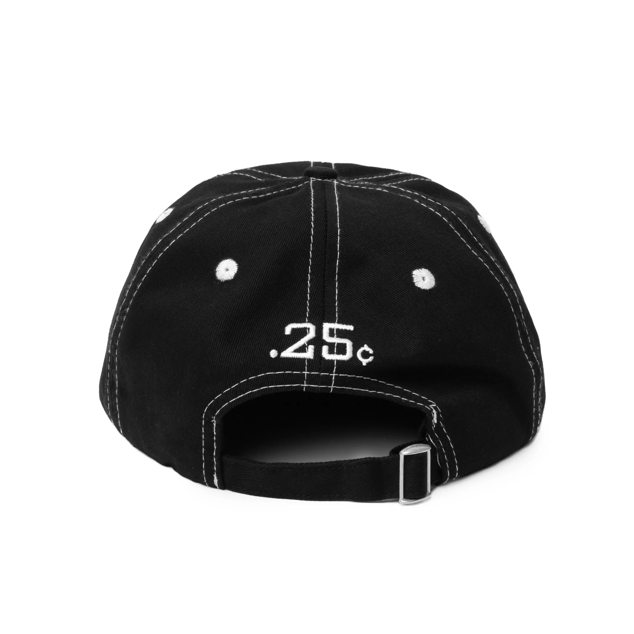 Arch Cap Black - Stylish Adjustable Baseball Cap with Premium Fabric