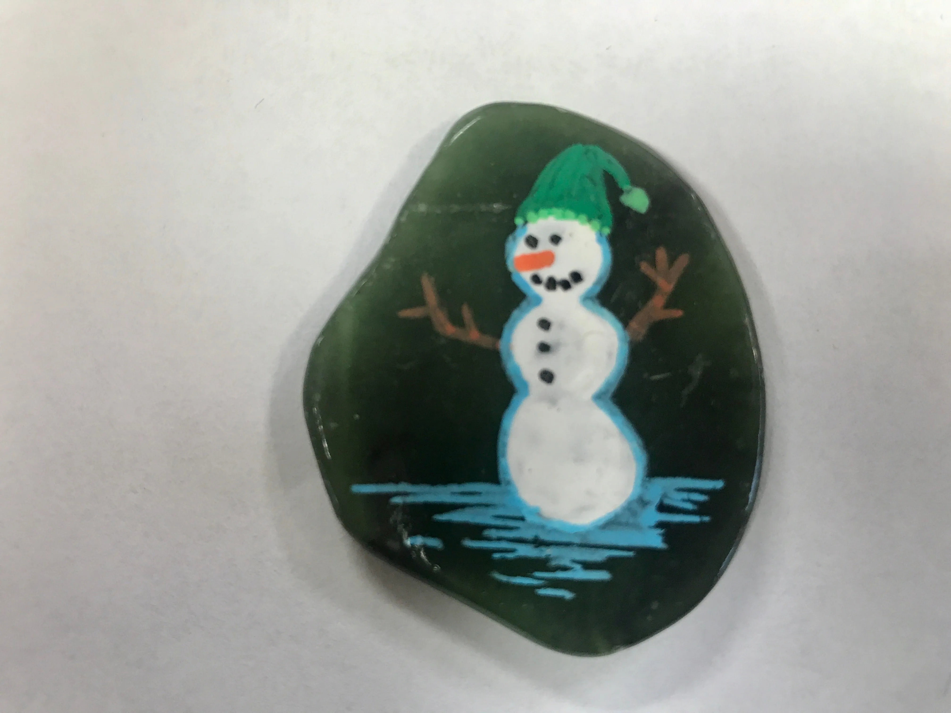 Assorted Christmas Magnets - hand painted in Jade City by Lana Larouche