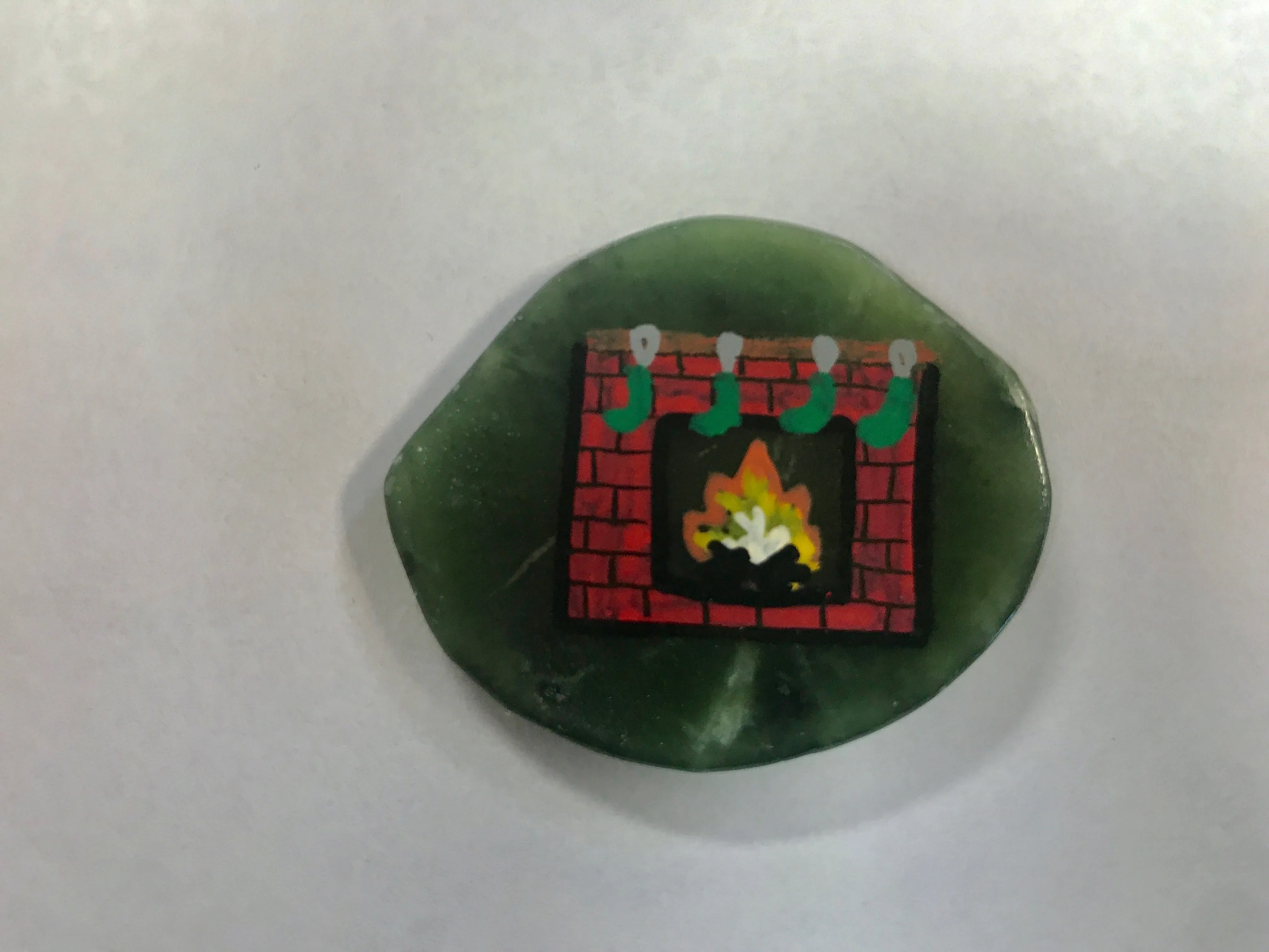 Assorted Christmas Magnets - hand painted in Jade City by Lana Larouche