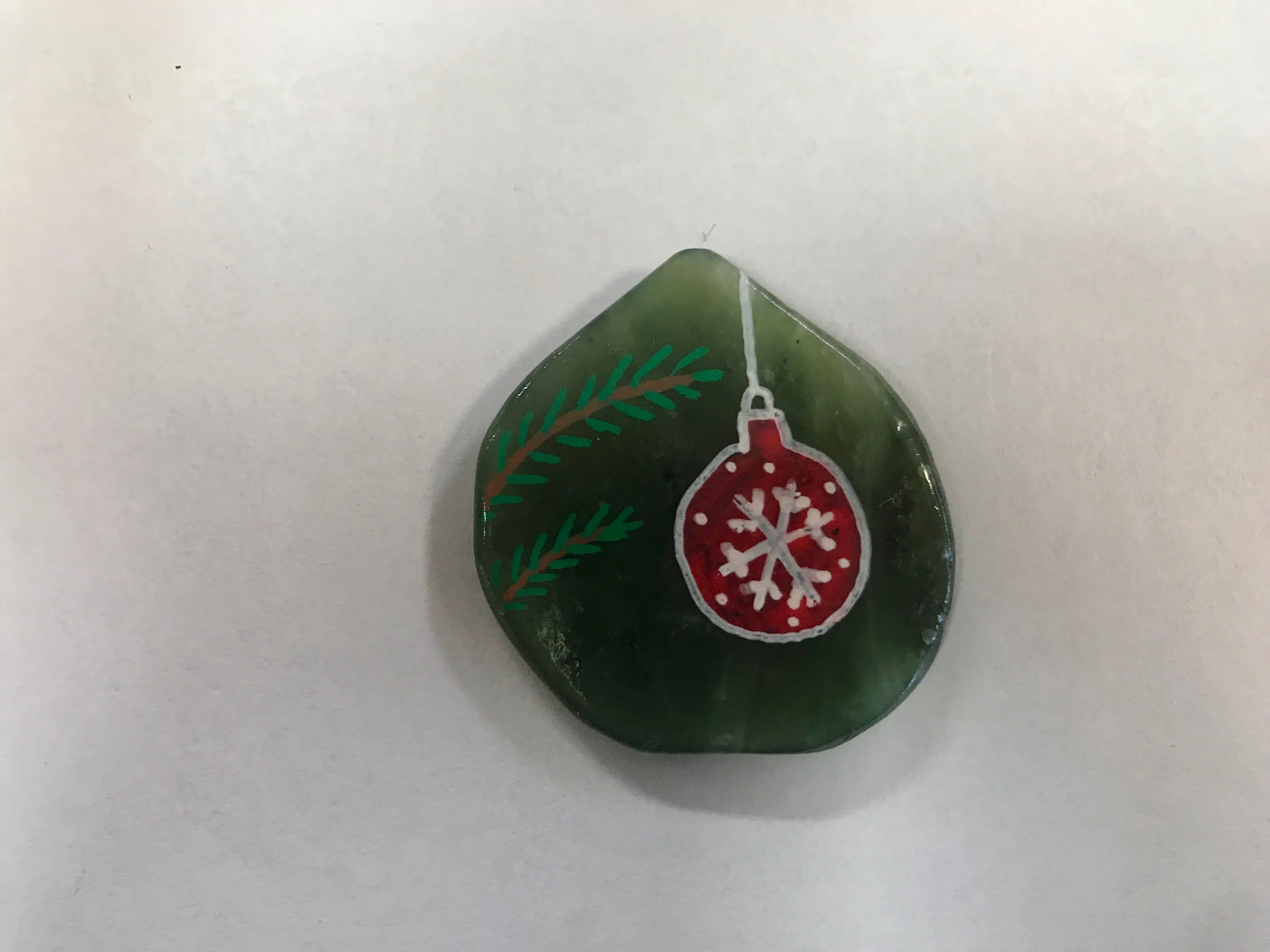 Assorted Christmas Magnets - hand painted in Jade City by Lana Larouche