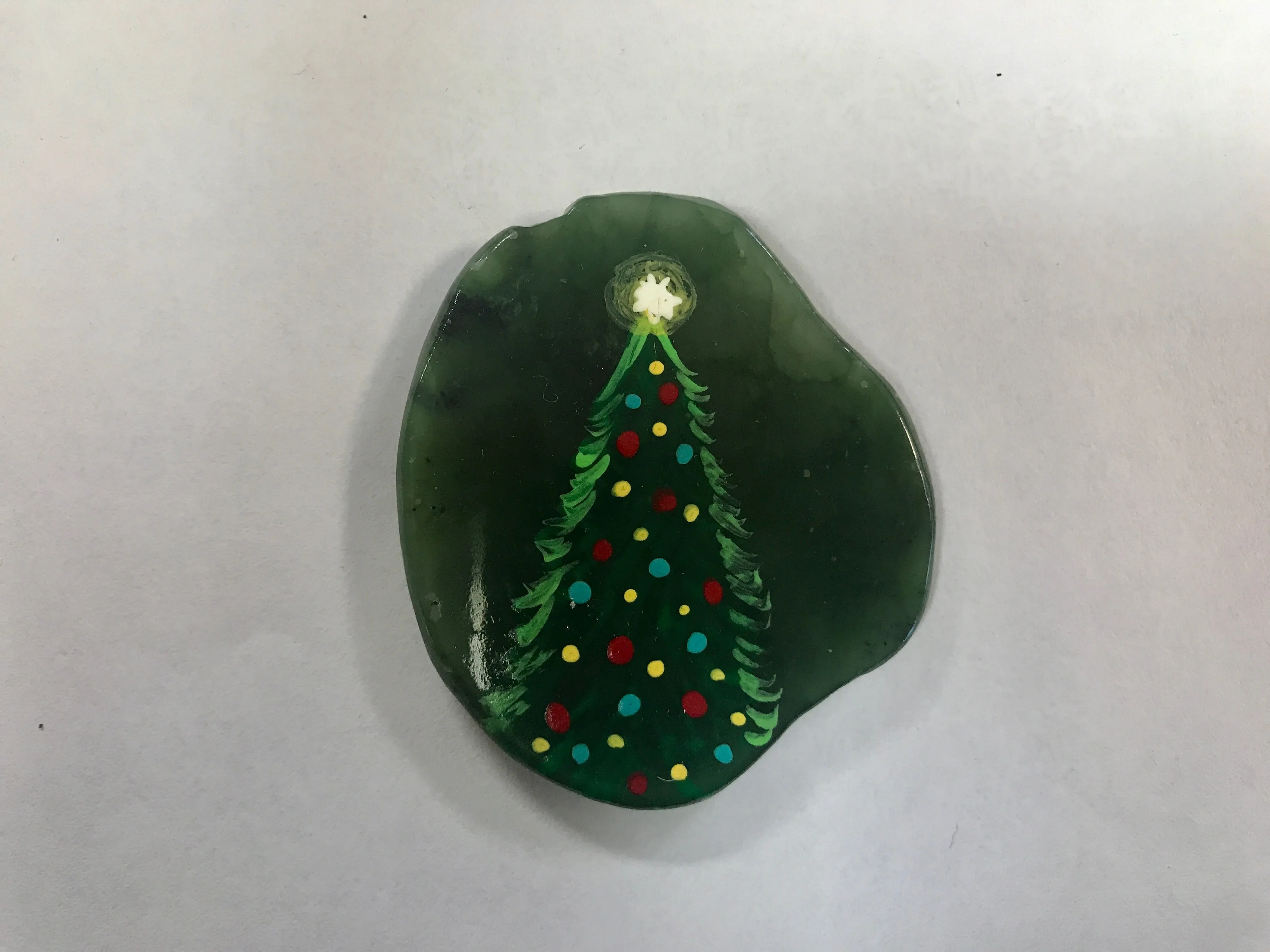 Assorted Christmas Magnets - hand painted in Jade City by Lana Larouche