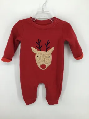 Baby Gap Child Size 3-6 Months Red Christmas Outfit