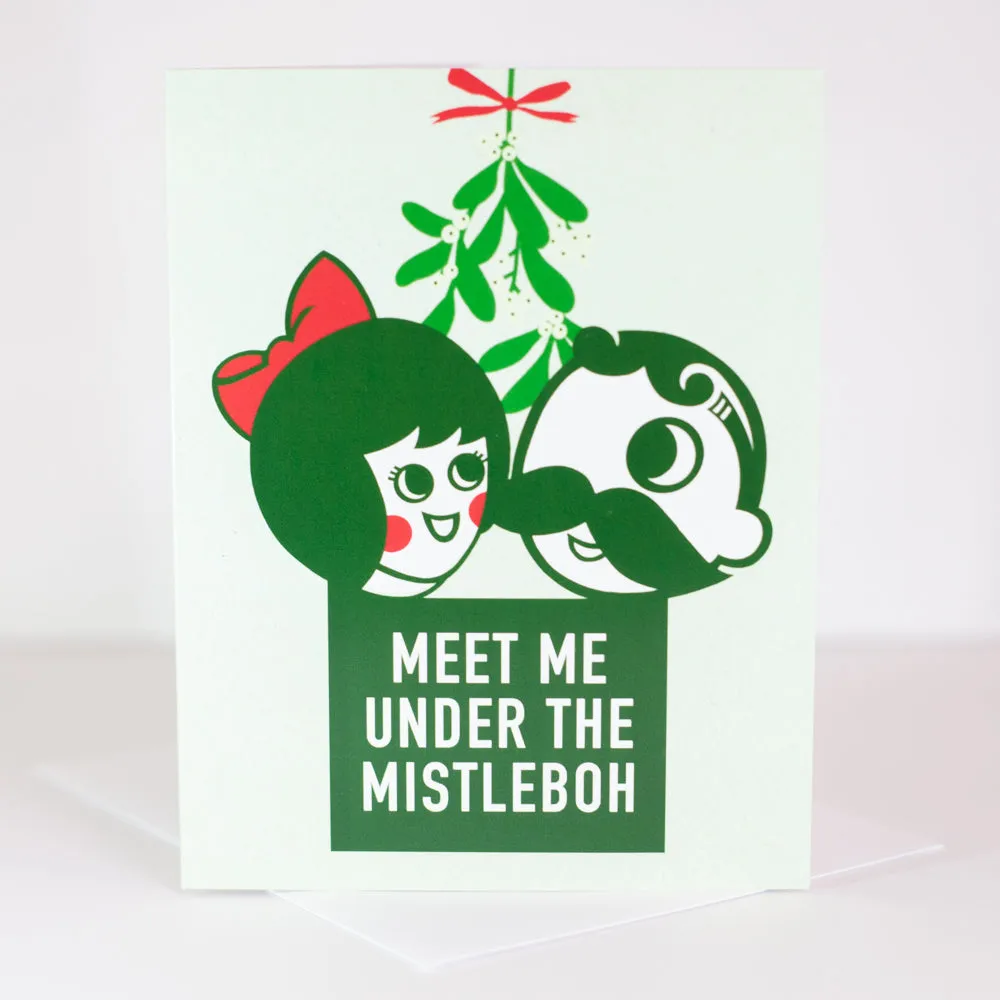 Baltimore Christmas card, funny Baltimore greeting card, Nattie Boh man Christmas card