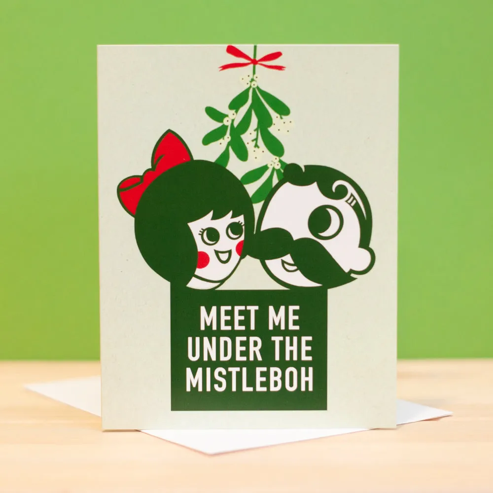 Baltimore Christmas card, funny Baltimore greeting card, Nattie Boh man Christmas card