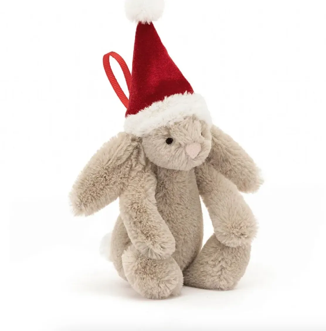 Bashful Christmas Bunny Decoration jellycat ornament