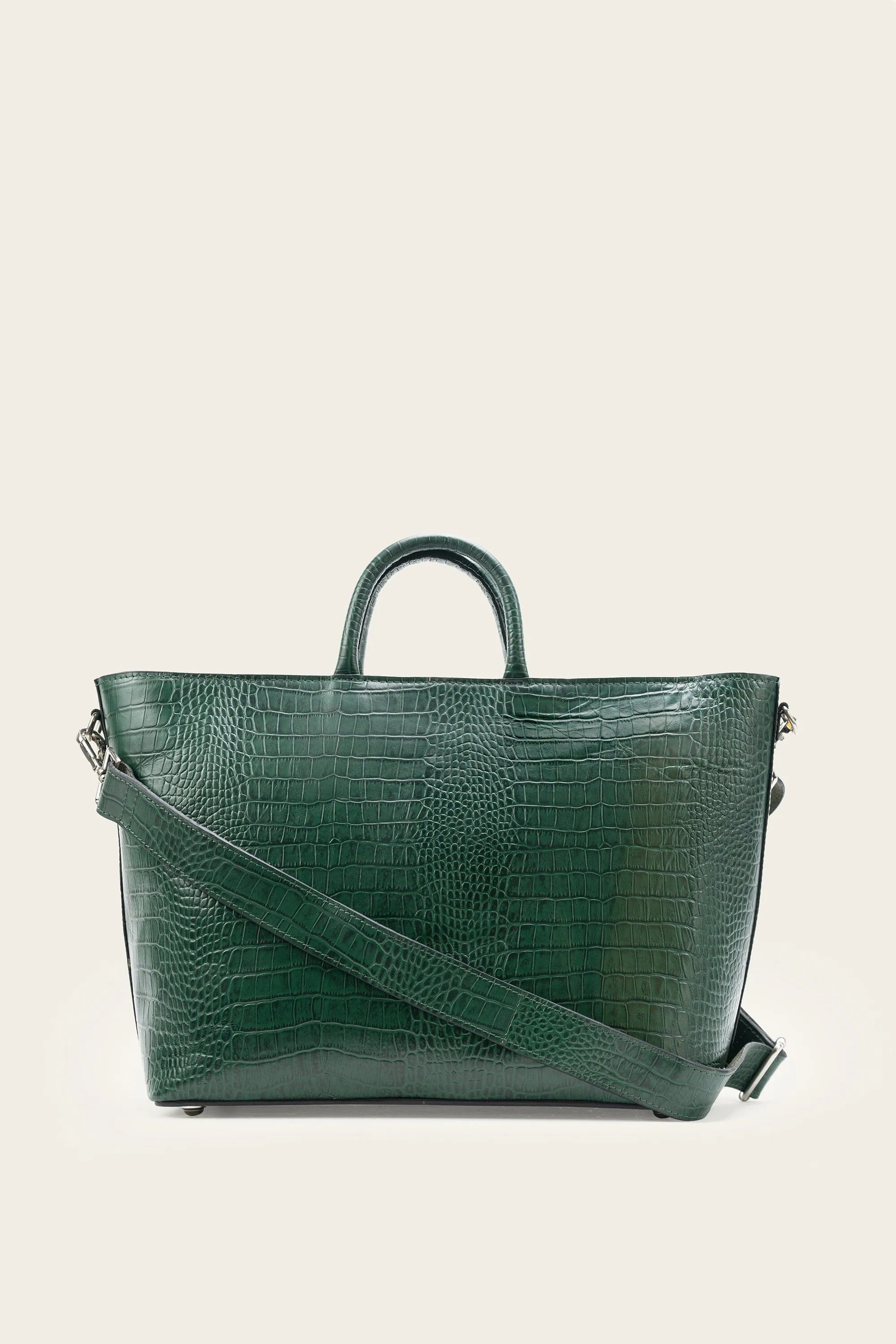 Basic Tote Forest Green Size-16