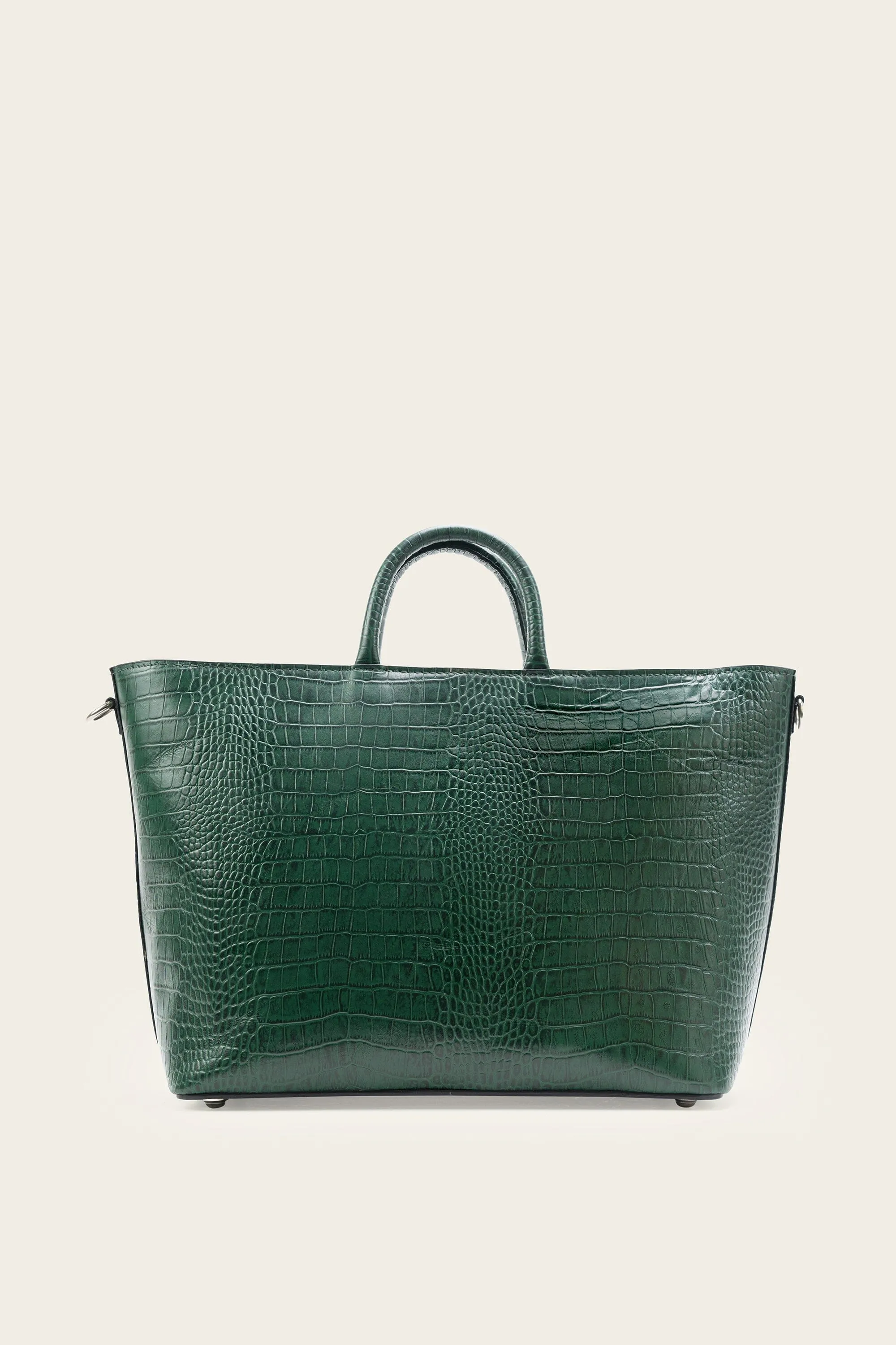 Basic Tote Forest Green Size-16