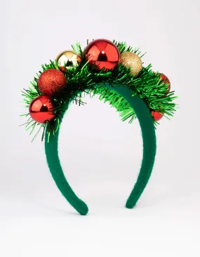 Bauble Tinsel Headband