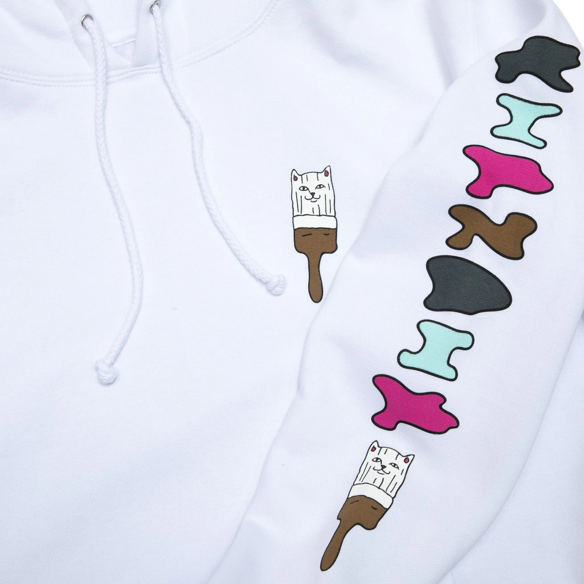 Beautiful Mountain Hoodie (White)