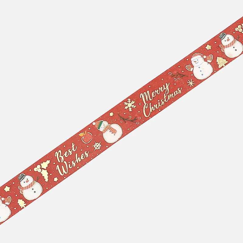 BGM Christmas Limited 2023 Masking Tape - Snowman