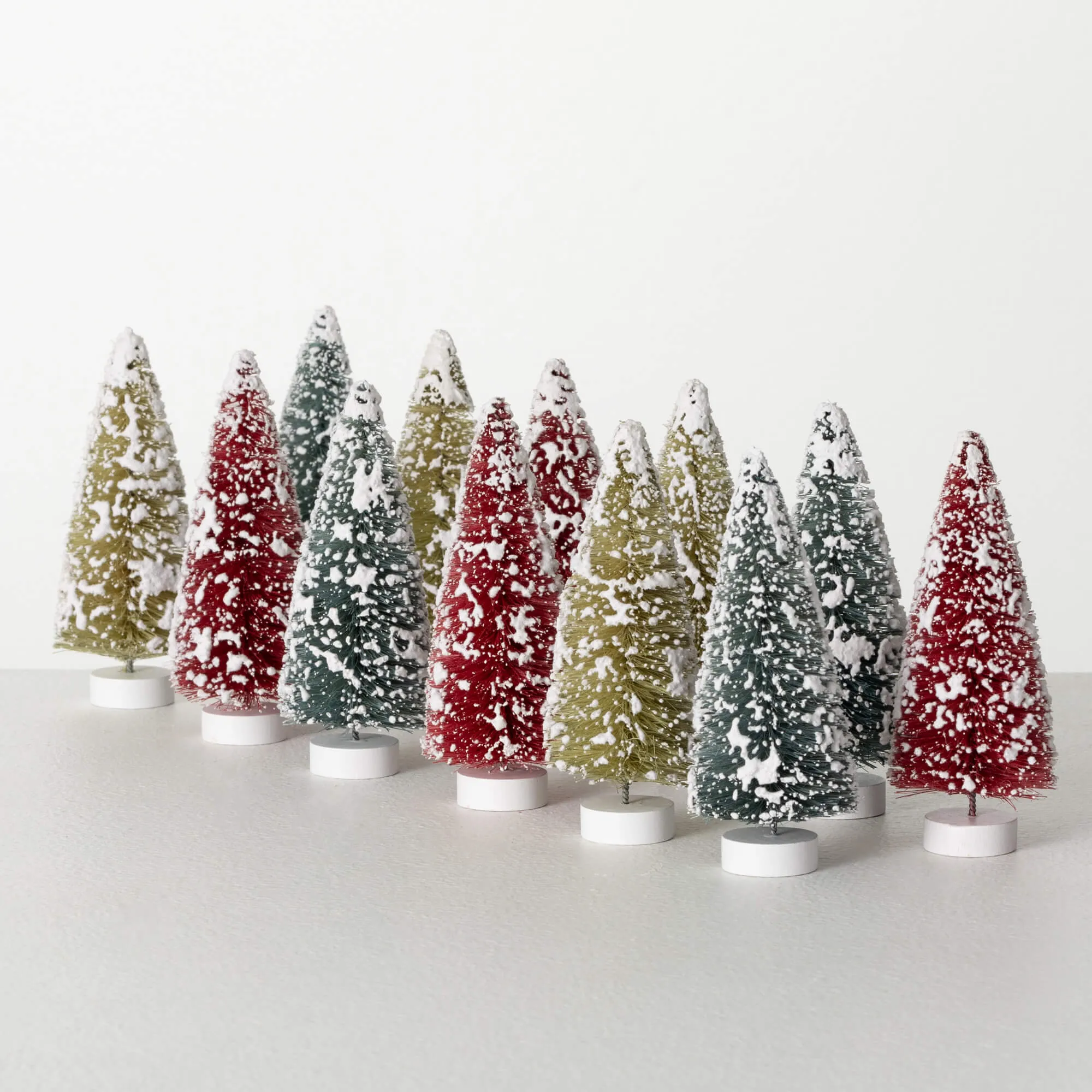 Bottle Brush Tree Set/12