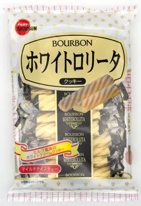 Bourbon White Rollita Cookies, 3.45 Ounce