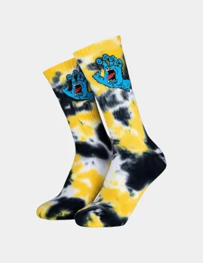 Calcetines Santa Cruz Screaming Hand Tie Dye Multi