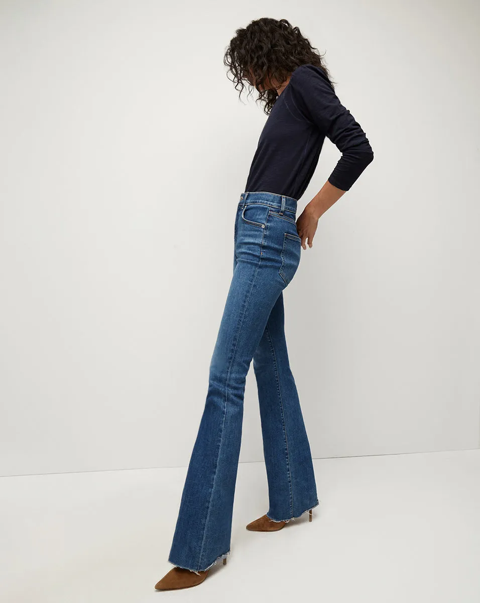 Cameron Raw Hem Bootcut Jean