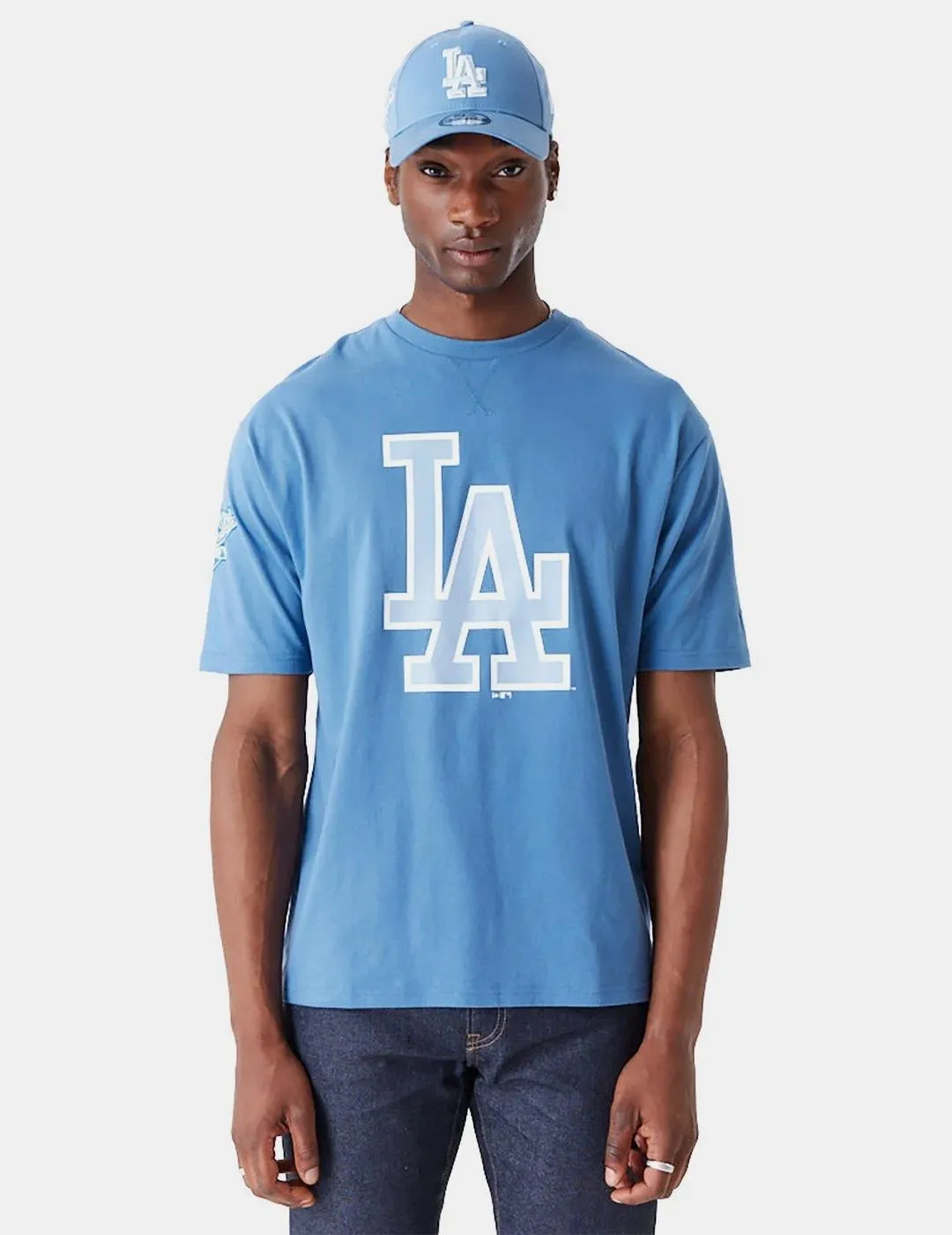 Camiseta New Era Mlb Dodgers World Series Azul