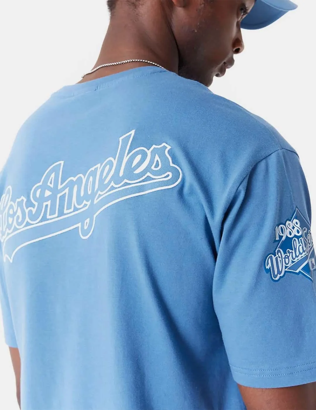 Camiseta New Era Mlb Dodgers World Series Azul