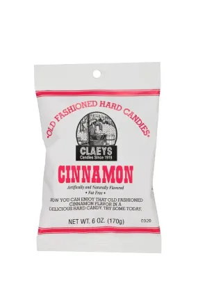 CANDY CLAEYS CINNAMON CANDY 6 oz