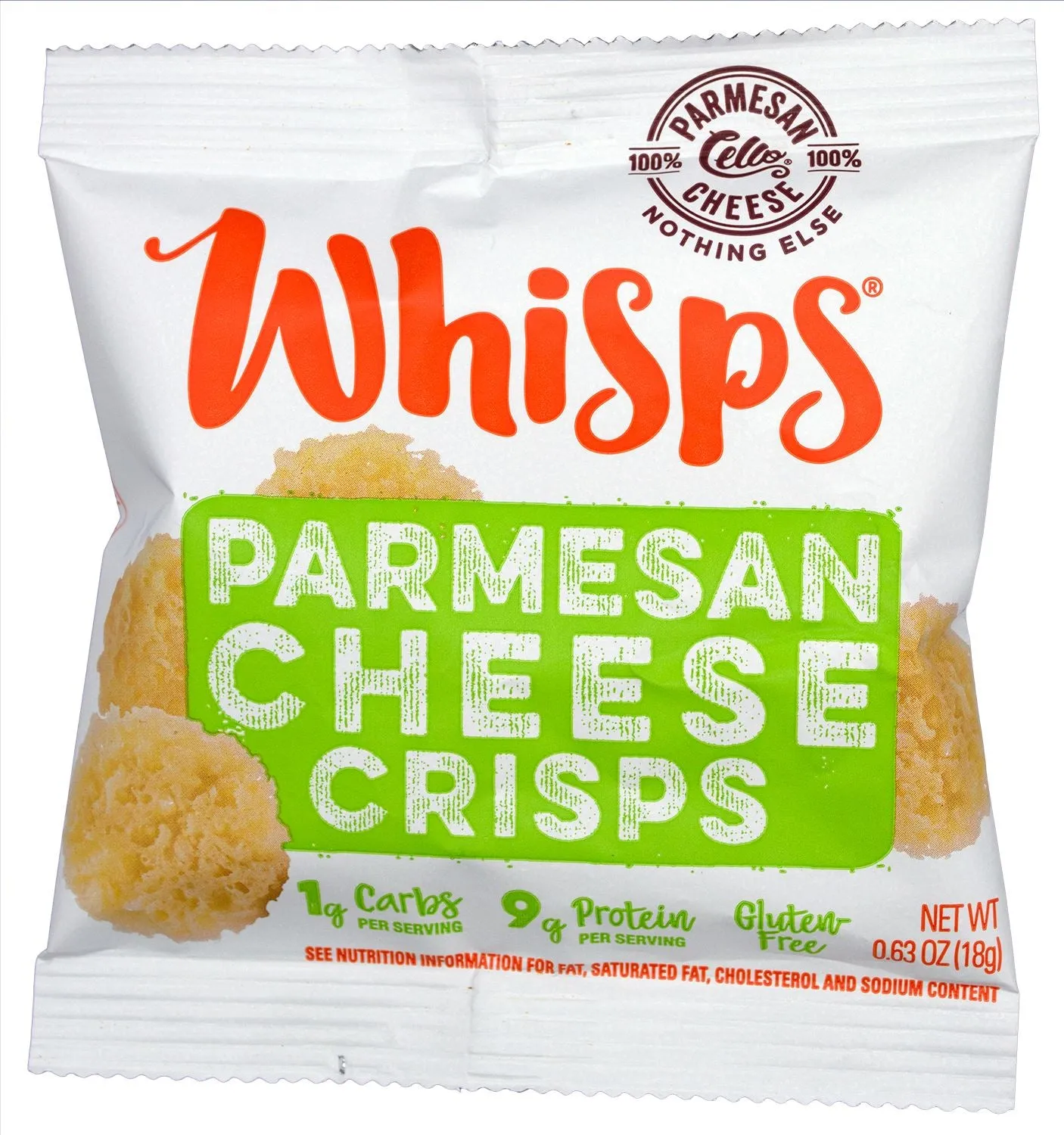 Cello Whisps Cheese Crisps