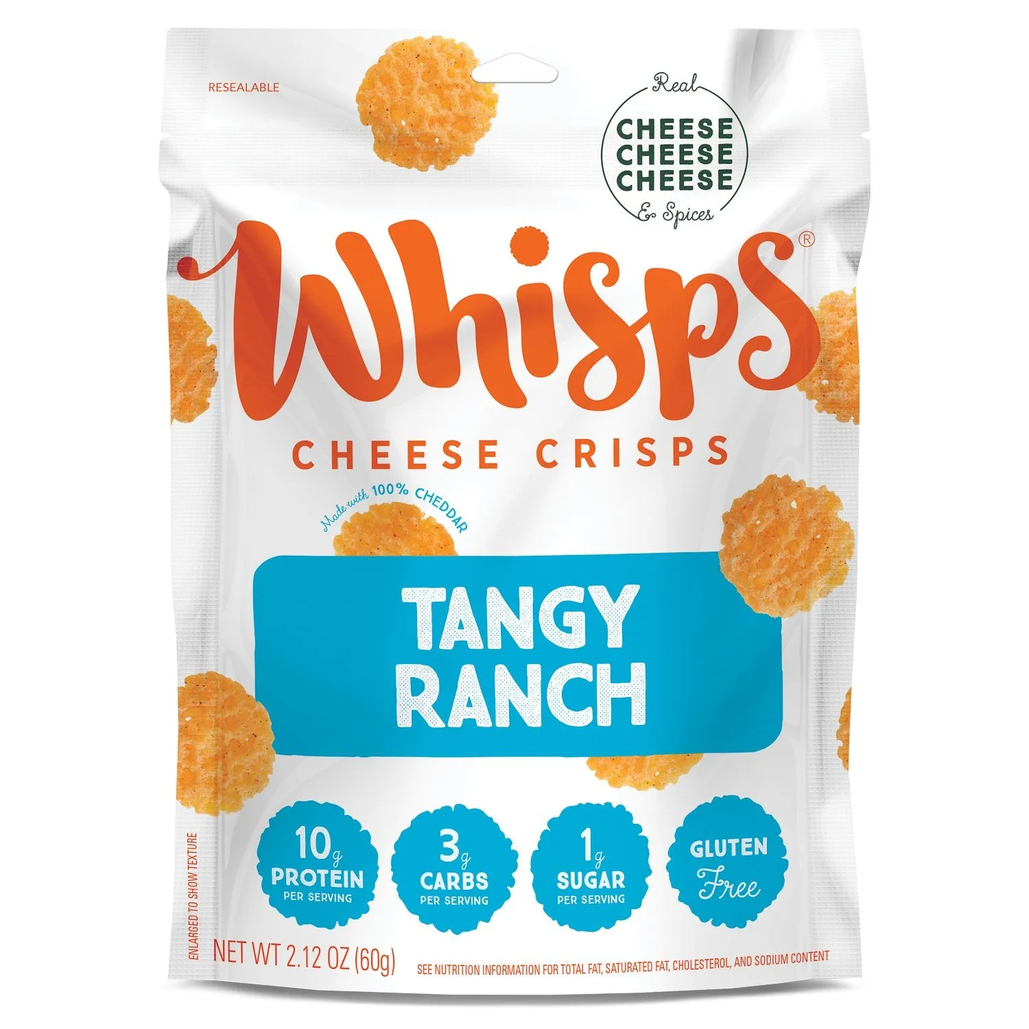 Cello Whisps Cheese Crisps